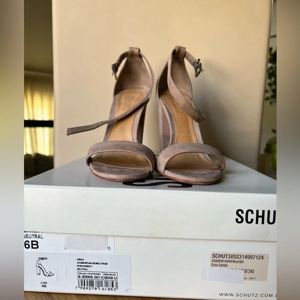 Schutz | Enida Sandals | Neutral | 6 - Picture 3 of 6